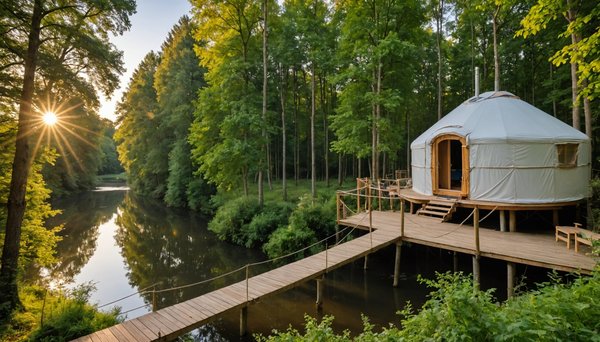 Les 3 meilleurs hébergements de vacances proches de la nature dans les campings des Pays de la Loire