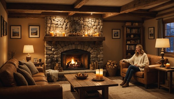 Chalet de vacances romantique - une escapade idéale pour les couples
