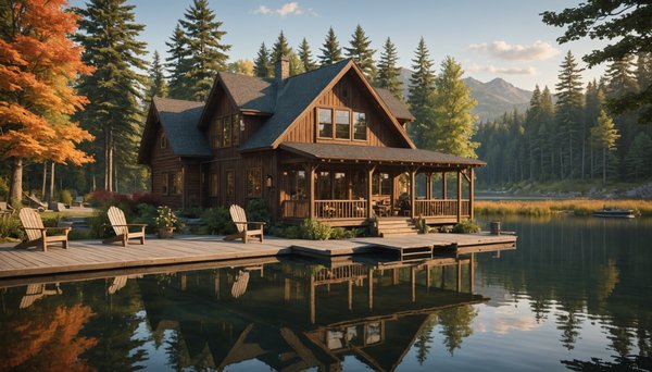 Le Chalet de vacances idéal au bord d'un lac