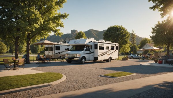 Profitez de la liberté du voyage en camping-car avec les campings pour camping-car avec aire de service et sanitaires adaptés