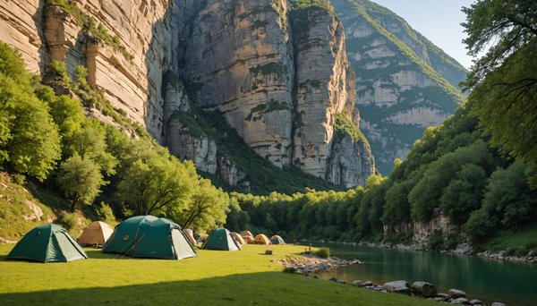 Conseils pour camper dans les Gorges du Tarn